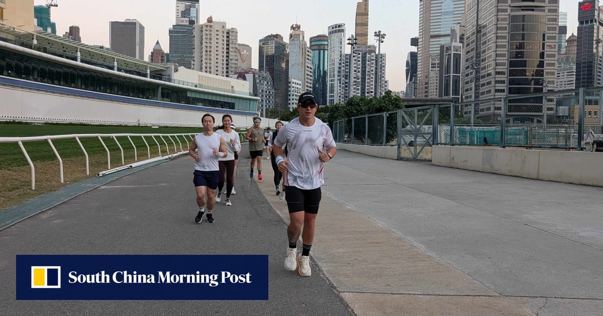 Runners who missed out on Hong Kong Marathon complete ‘invitational’ race at Happy Valley