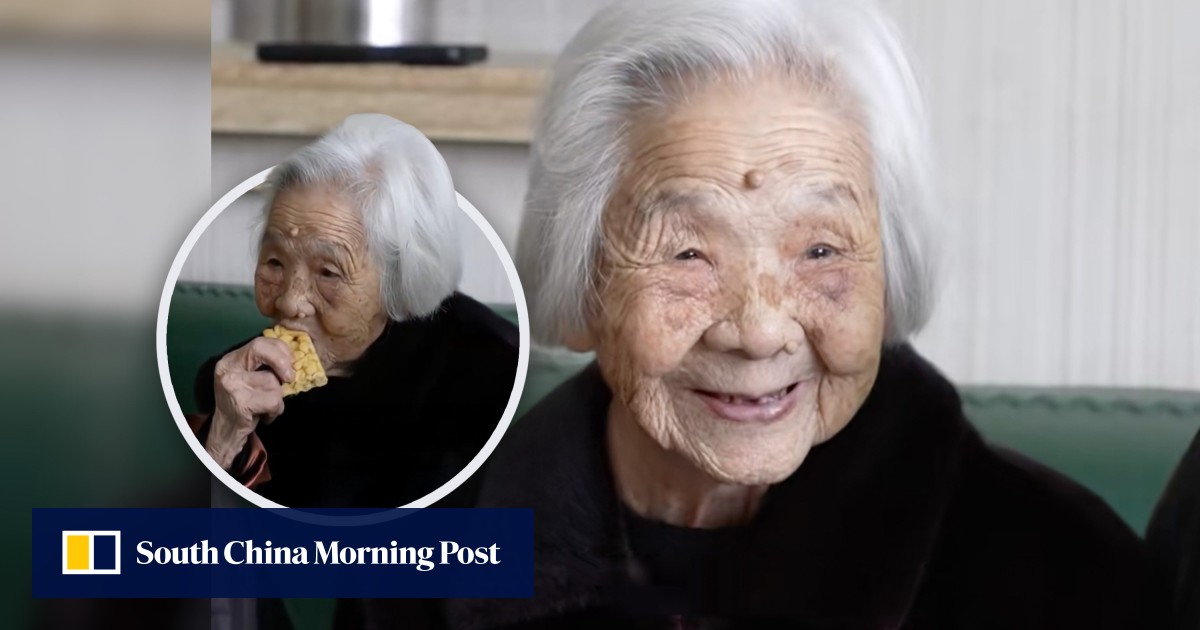 China grandma, 101, stays up late to watch TV, enjoys snacks, shares longevity secret