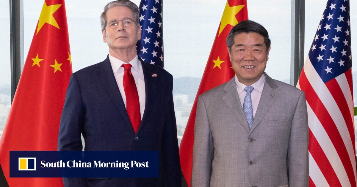 Bessent meets China’s He Lifeng in Davos, praises trade progress on soybeans, rare earths