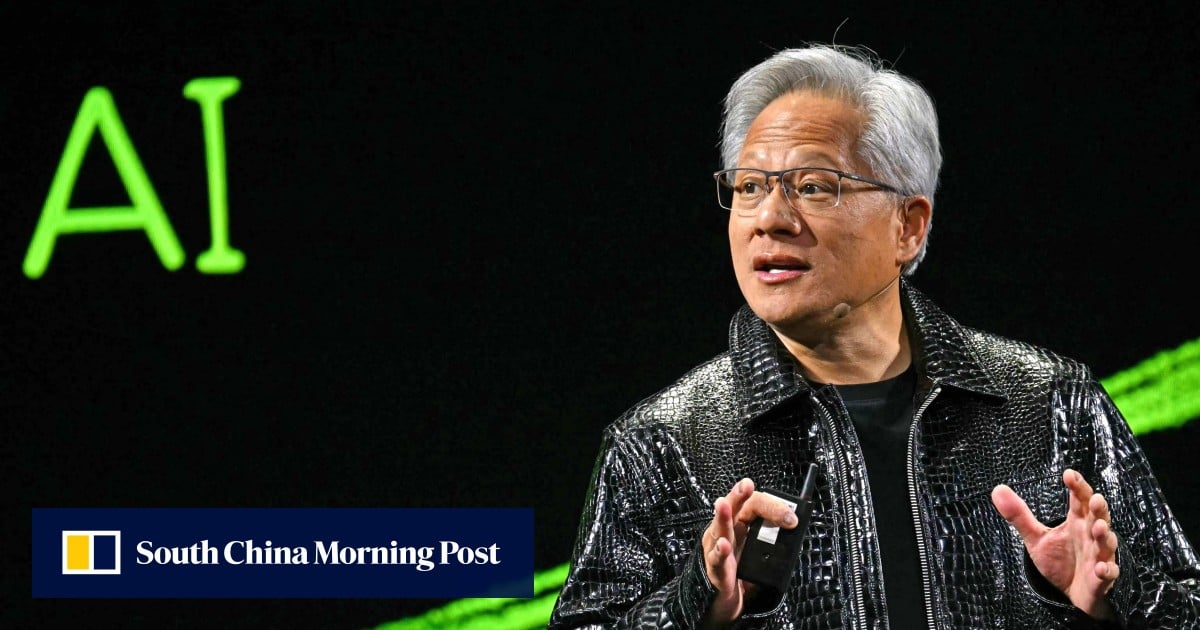 World in midst of biggest infrastructure buildout as AI shapes future: Jensen Huang