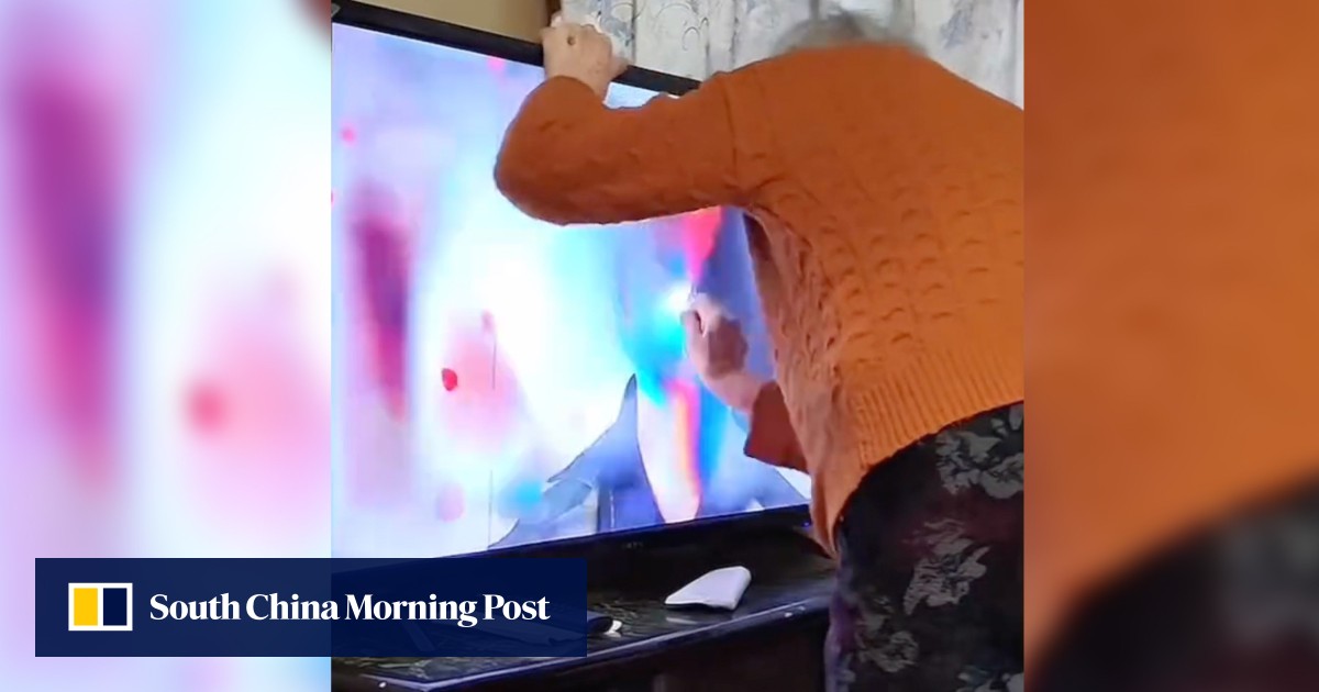 China granny smashes TV set over drama characters’ misdeeds