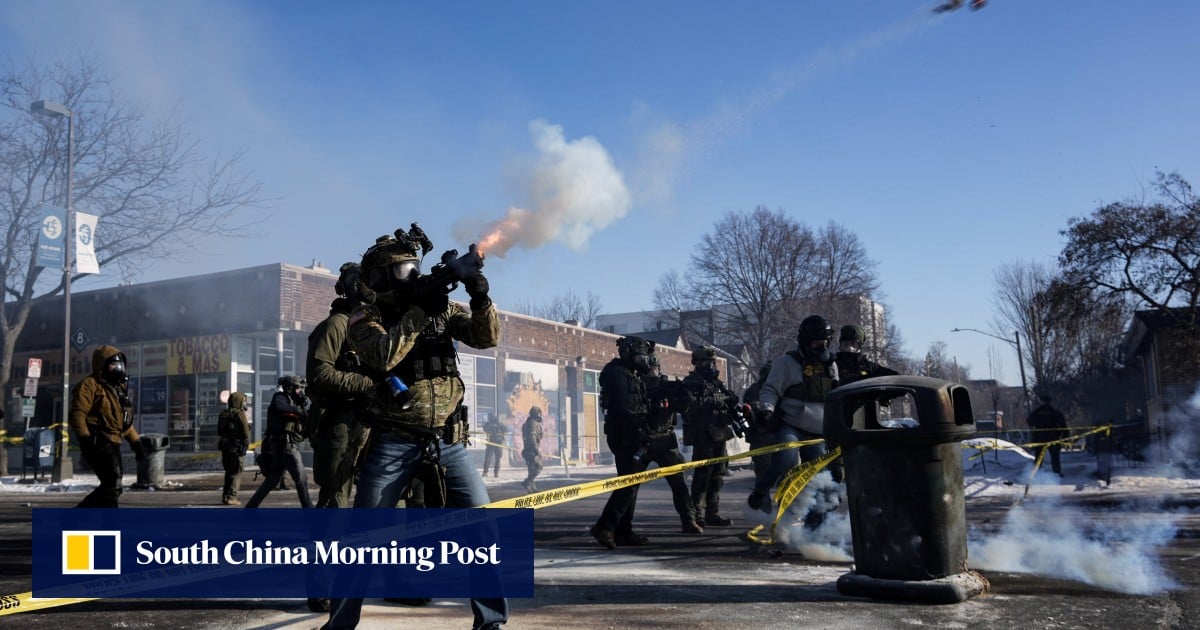 Man shot dead by federal officers in Minneapolis amid Trump crackdown