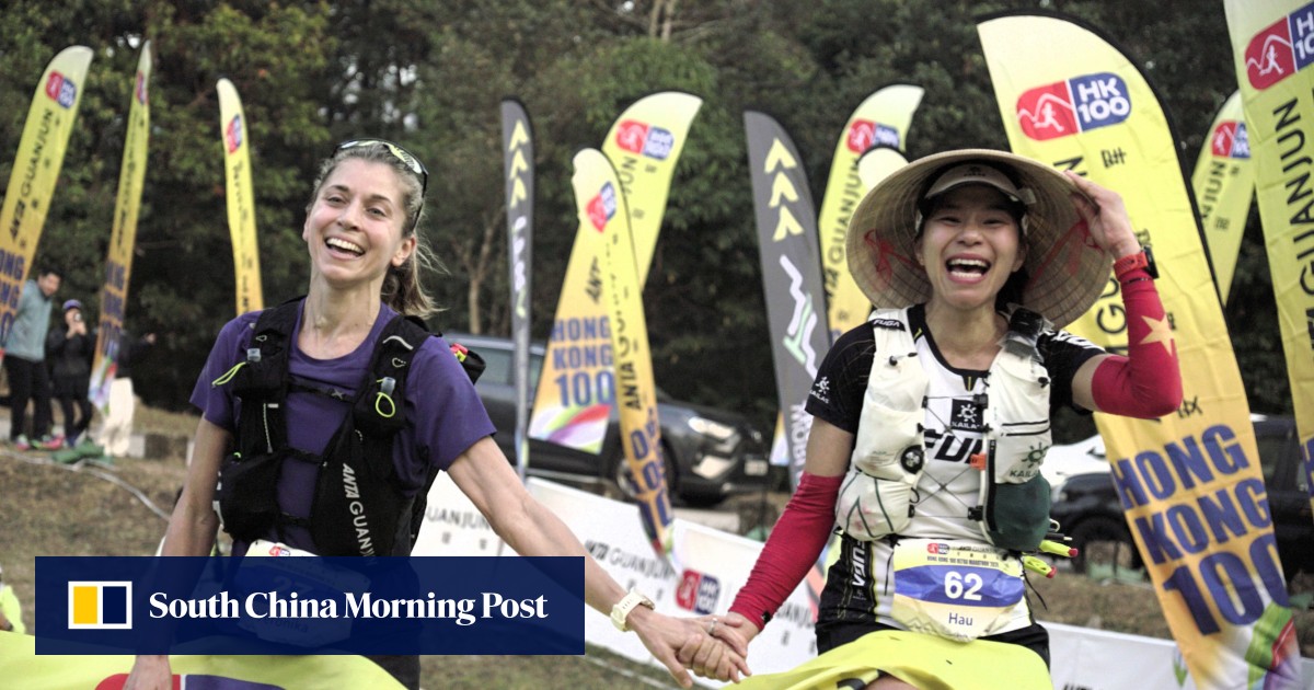 Extraordinary end to women’s Anta Guanjun Hong Kong 100 run as winners finish hand in hand