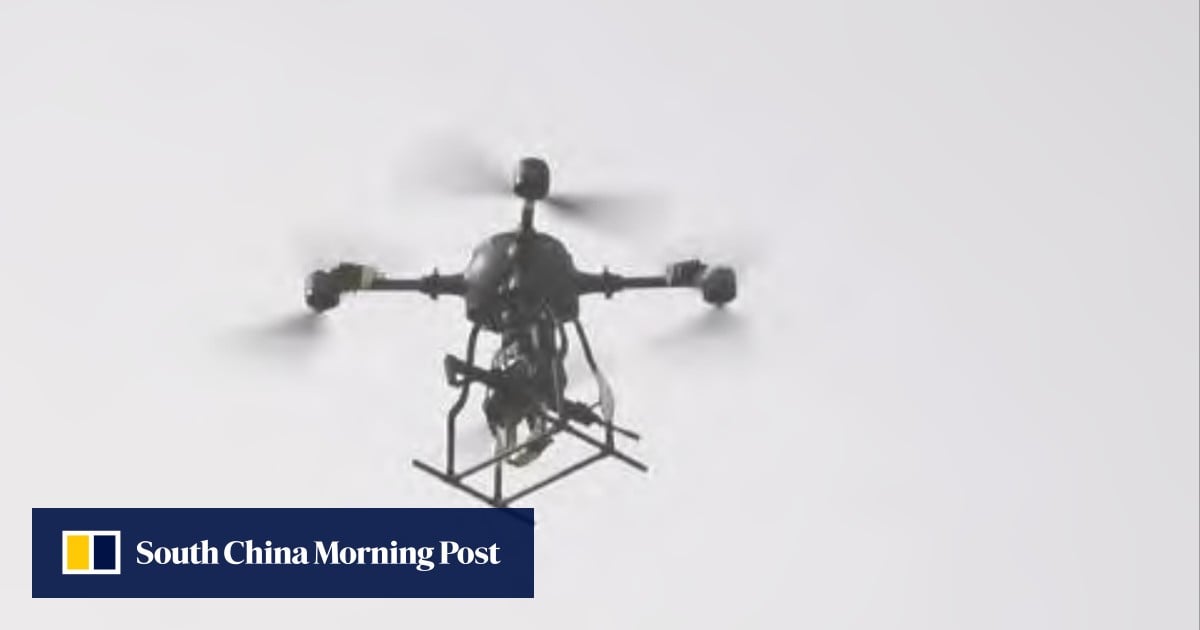 Chinese army rifle-wielding drone gets 100% hit rate in 100 metre range shooting test
