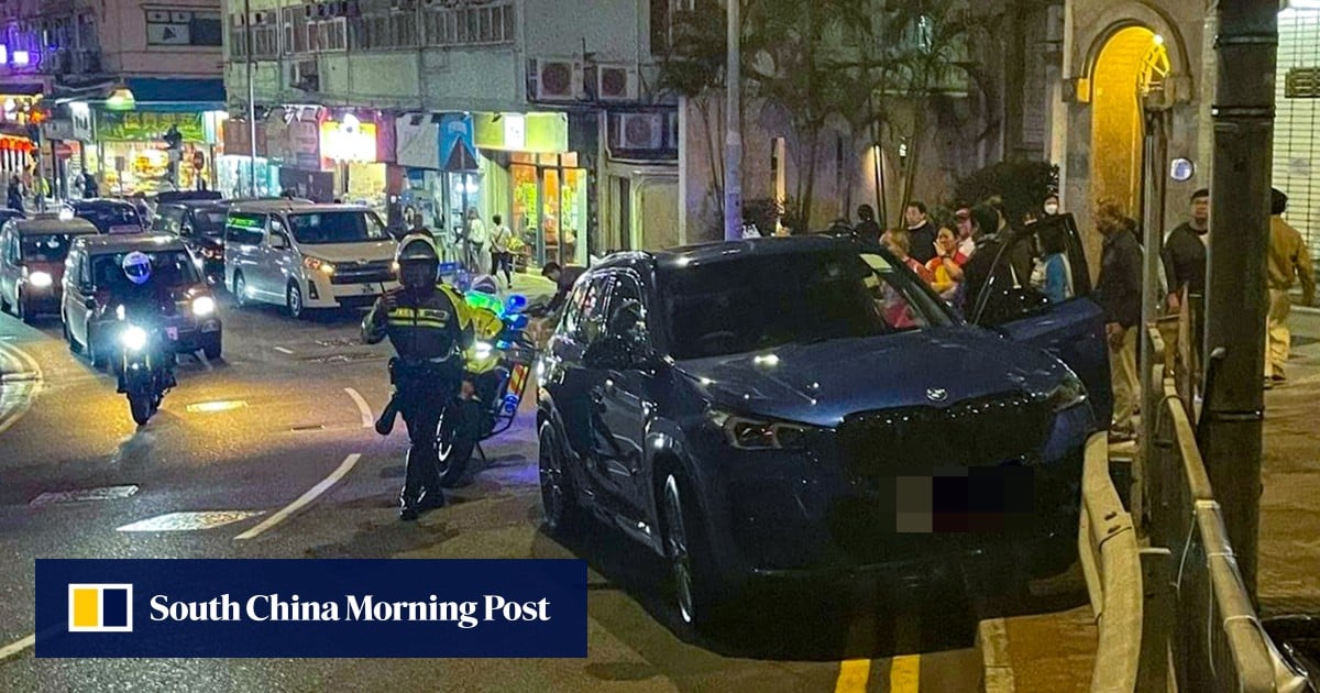 Boy, 11, takes the wheel after dad faints while driving car in Hong Kong
