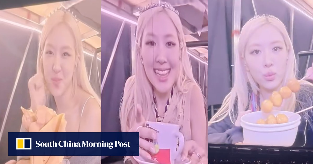 Blackpink’s Rosé delights Hong Kong fans with local snack choices during shows
