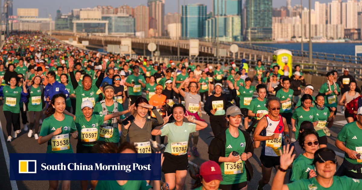 Hong Kong eyes bigger marathon with egg waffles and milk tea to cheer runners
