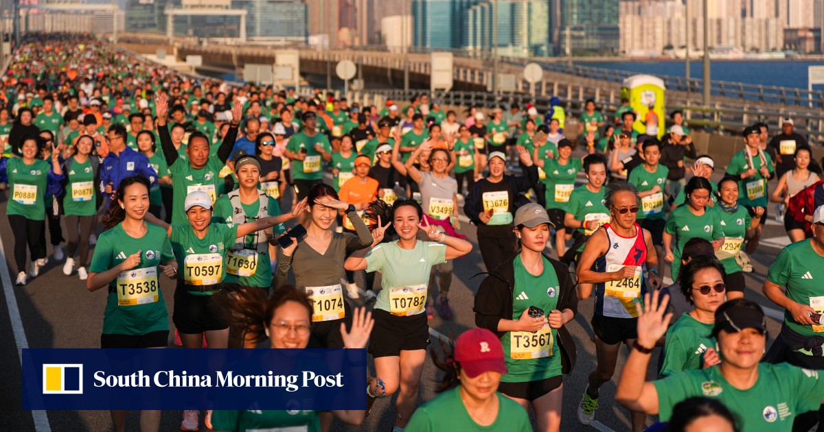 Hong Kong eyes bigger marathon with egg waffles and milk tea to cheer runners