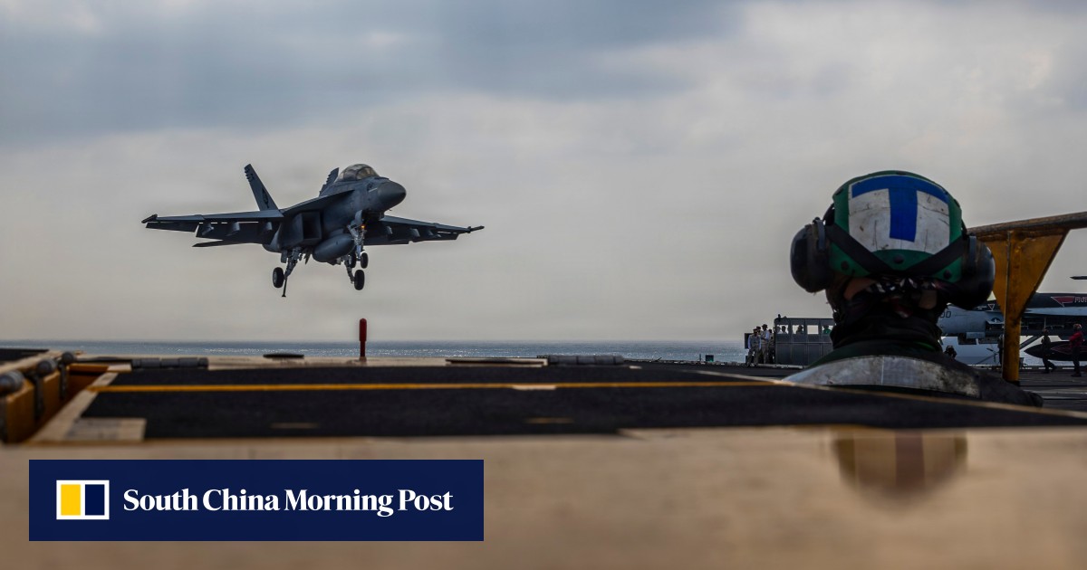 US aircraft carrier arrives in the Middle East amid tensions with Iran