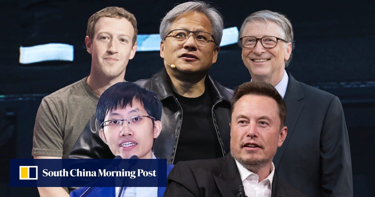 Why tech billionaires like Jensen Huang and Elon Musk enjoy rock star treatment in China