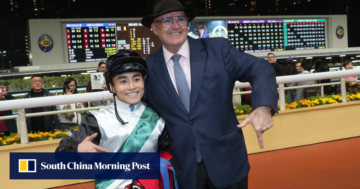 In-form David Hayes rings up 700th Hong Kong win in emotional Happy Valley double