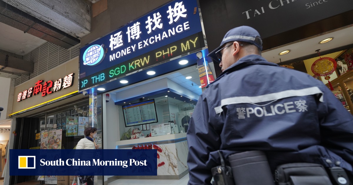 Hong Kong police probe 58 million yen theft at currency exchange shop
