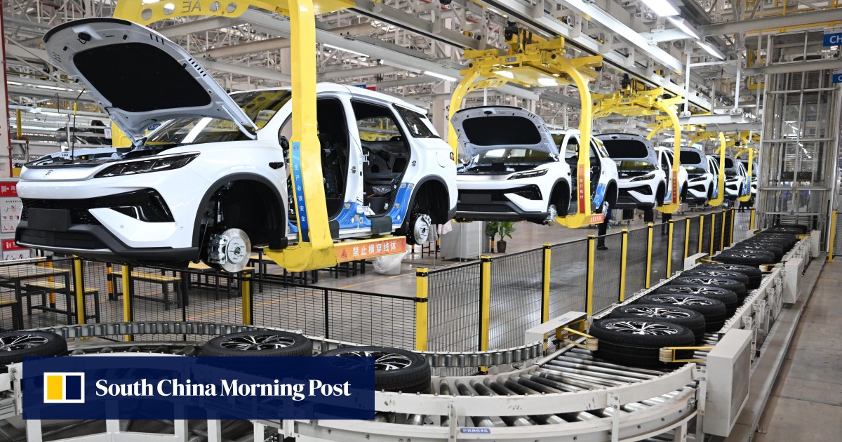 Chinese EV makers’ shares skid as sales slide after tax incentive ends