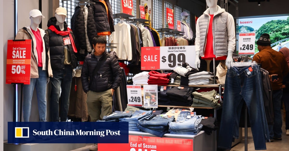 Hong Kong’s retail sales edge up 1% in 2025 after 7.3% decline in 2024