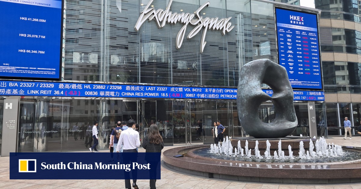 Hong Kong stocks rise on easing tariff tensions as precious metals gain