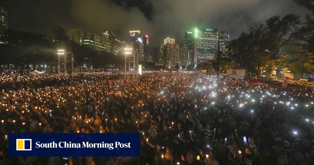 Defence argues Tiananmen vigil activists’ actions ‘lawful’ exercise of rights