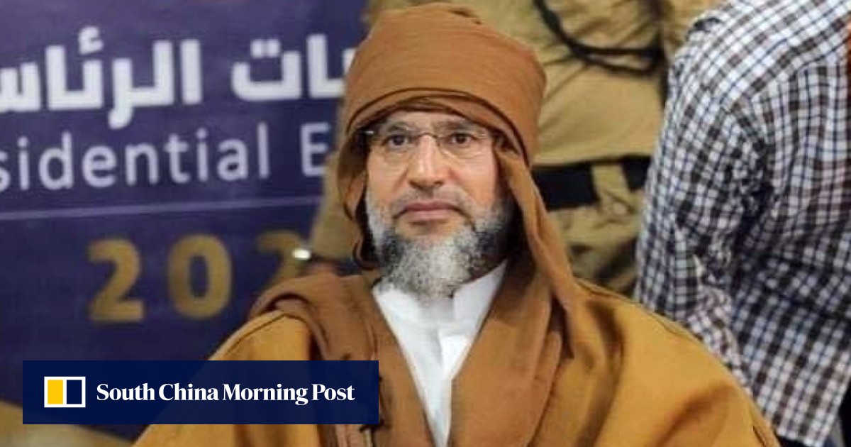 Son of Libya’s late ruler Gaddafi killed by gunmen who stormed home