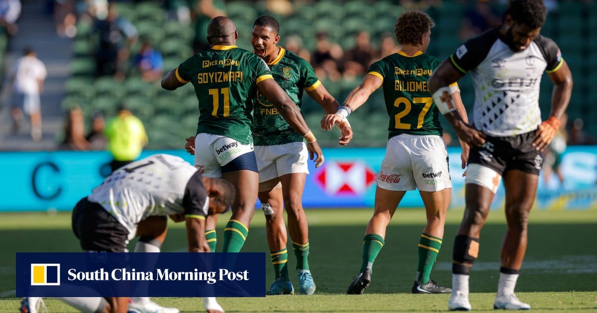 HSBC SVNS Perth: New Zealand women win again, South Africa’s Blitzboks halt Fijian momentum