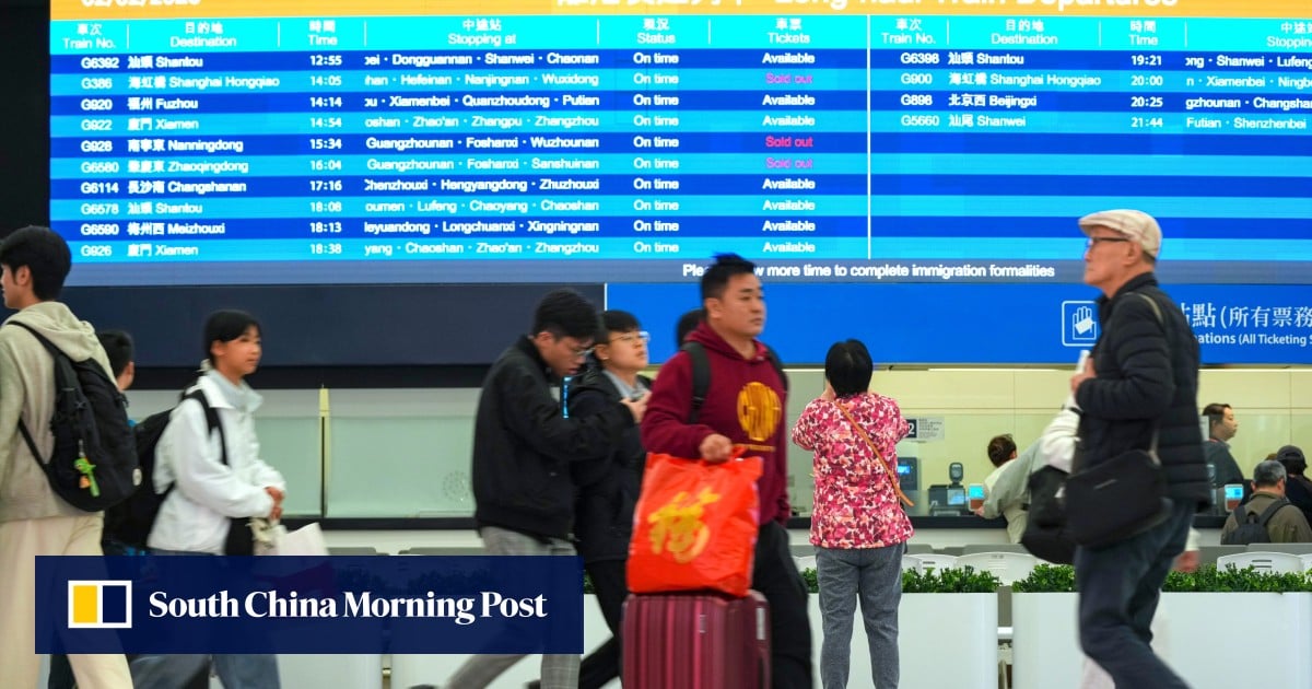 New rail routes to mainland China nearly sold out ahead of Lunar New Year