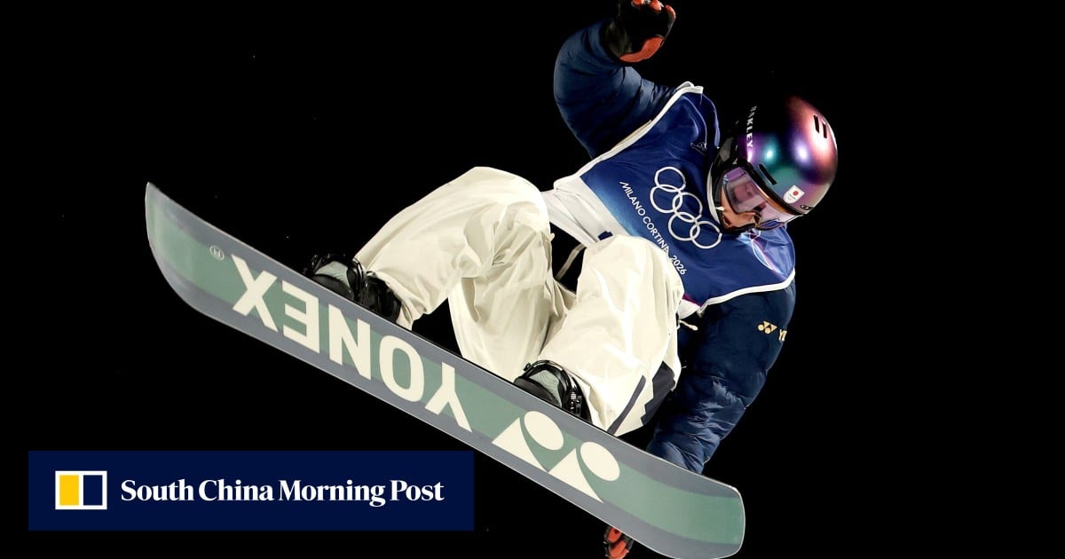 Japan’s Kimura wins Olympic snowboard big air gold