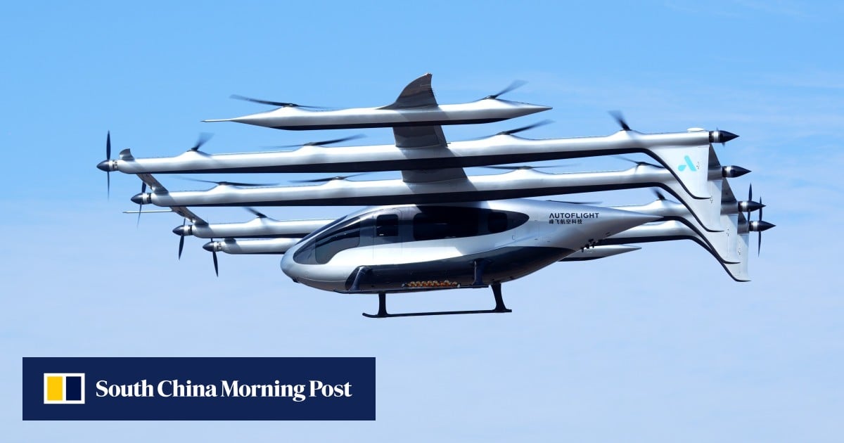 AutoFlight unveils world’s largest flying car as China races to lead low-altitude economy
