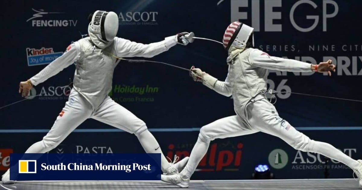 Hong Kong foilist Cheung Ka-long finally gets on the podium with bronze at Turin Grand Prix