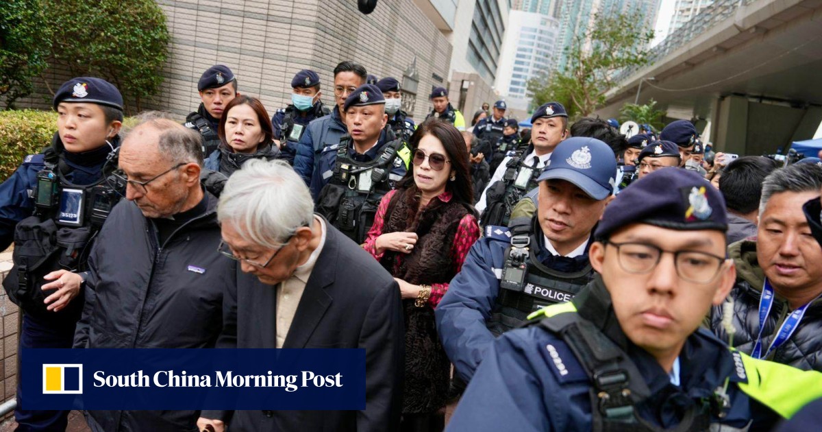 Hong Kong’s Jimmy Lai gets 20 years in prison for national security crimes