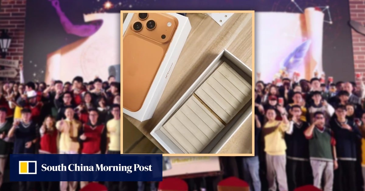 Chinese man wins iPhone at firm’s party, finds tiles in box instead, seeks apology