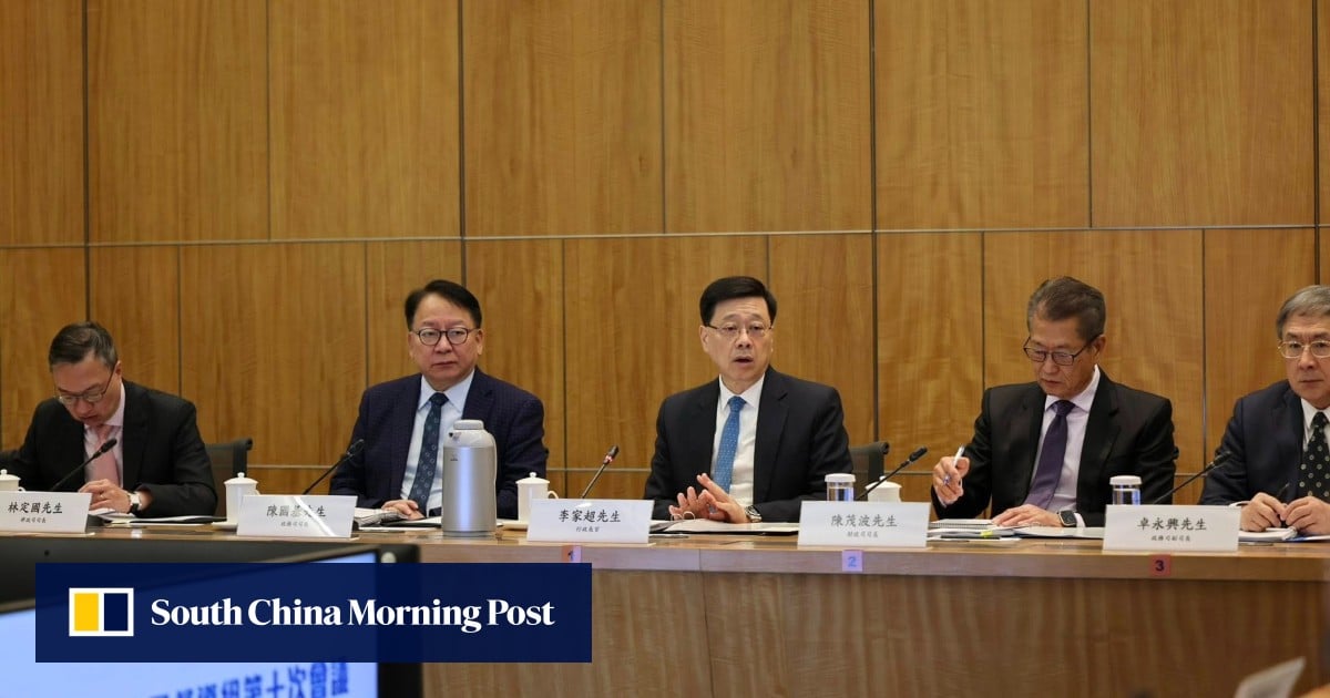 John Lee vows ‘systematic framework’ to align Hong Kong with nation’s blueprint