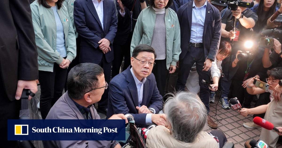 Hong Kong to soon announce rehousing plans for Tai Po fire victims, John Lee says