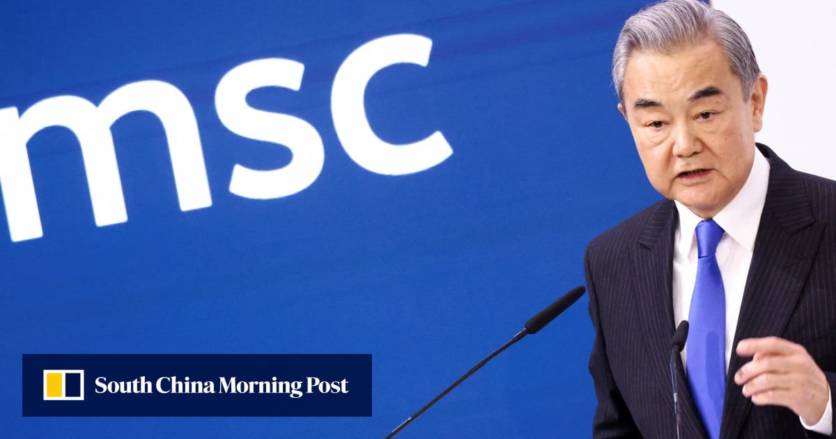 The future of China-US ties rests on Washington’s will, Wang Yi says in Munich