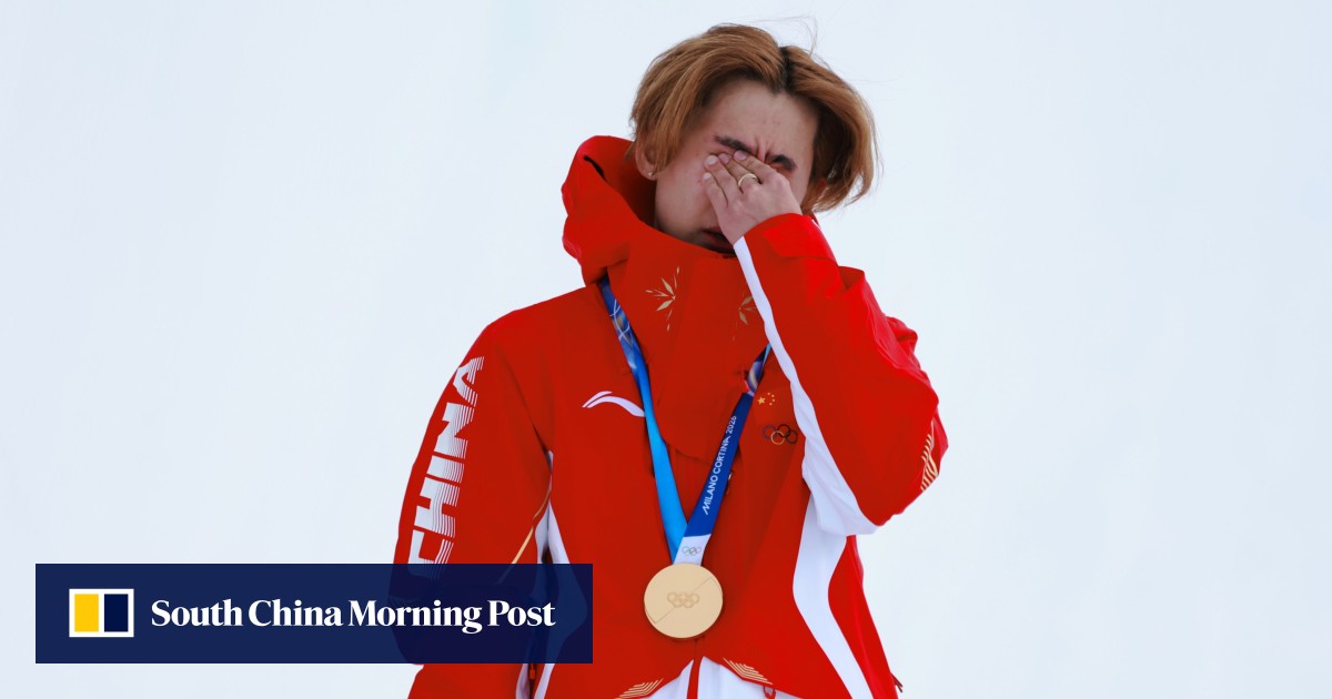 Winter Olympics: tears flow as Su Yiming, Xu Mengtao finally make it a golden Games for China