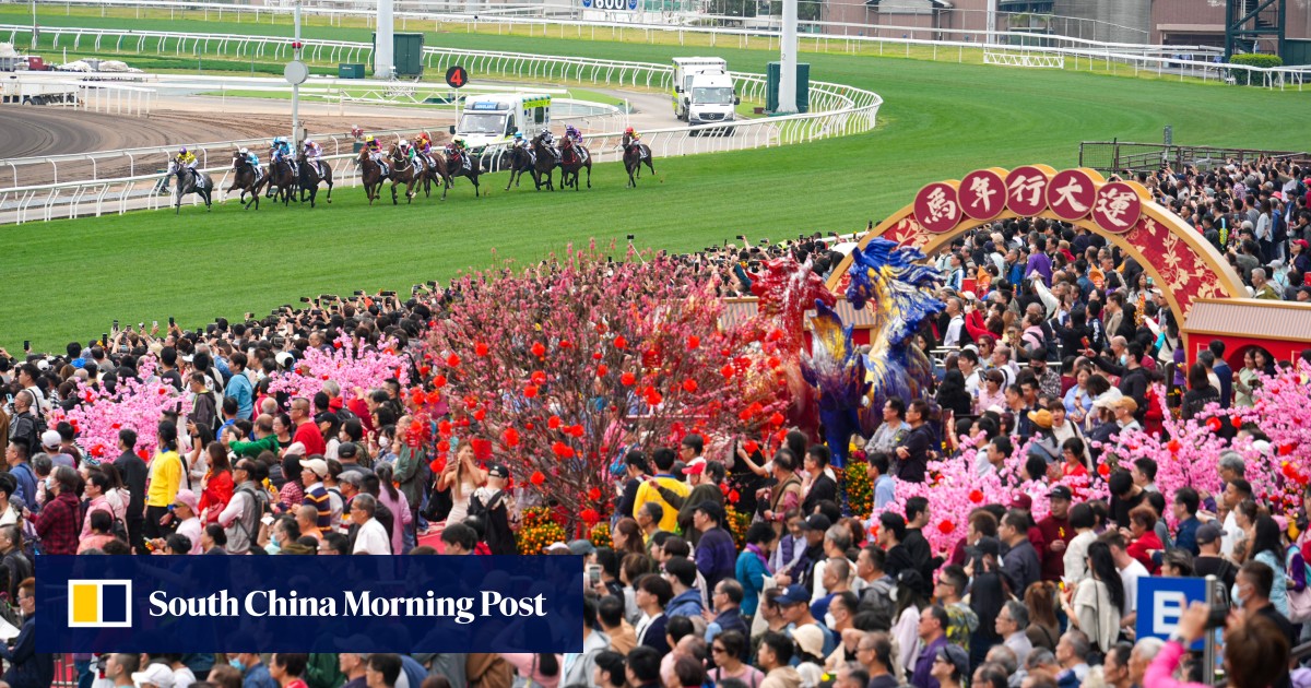 Bumper crowds pack into Sha Tin Racecourse hoping trainer Ting’s good fortune rubs off