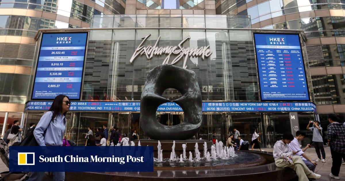 Hong Kong stocks fall as market reopens after 3-day Lunar New Year holiday