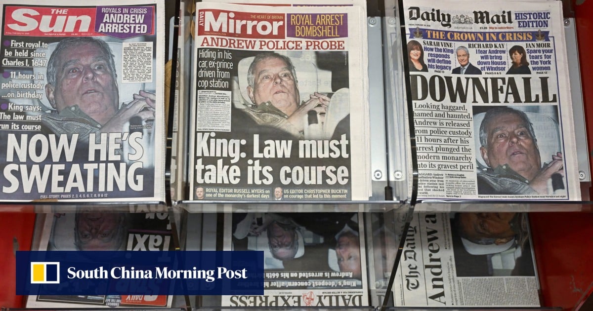 UK to consider removing ex-prince Andrew from royal line of succession