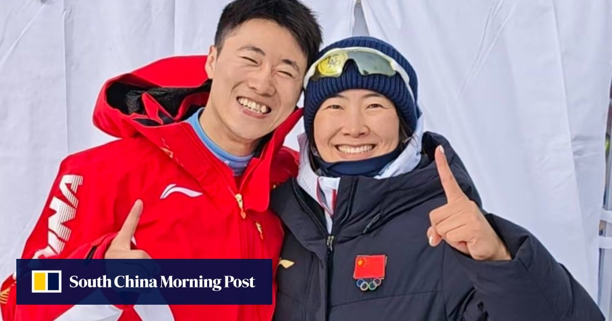 Written in the snow: Wang Xindi, Xu Mengtao embrace role as China’s golden couple at Games