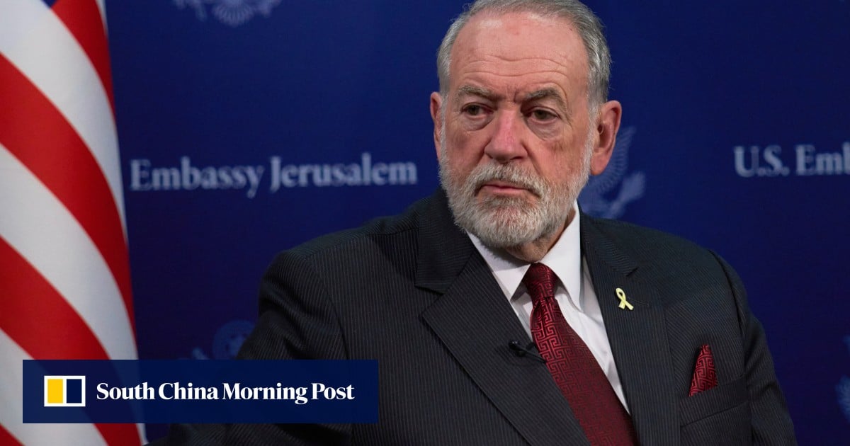 US ambassador says Israel has right to much of Middle East, sparking uproar