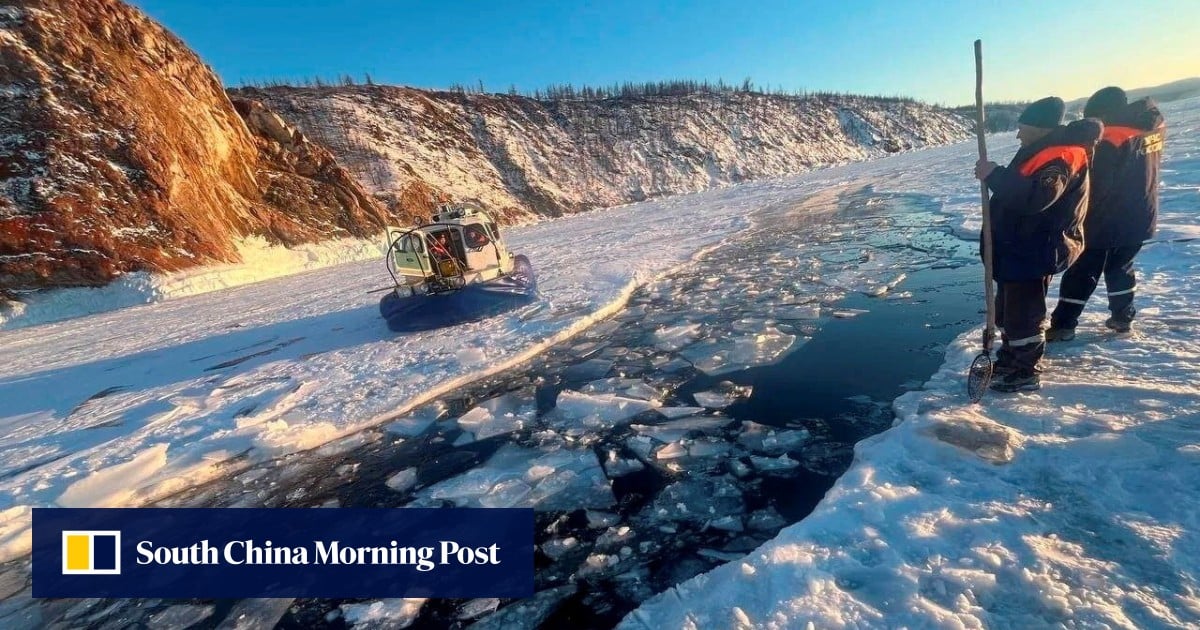 Bus with Chinese tourists crashes through ice on Russia’s Lake Baikal, killing 8