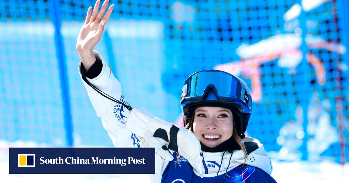 Eileen Gu ends Winter Olympics on a high, grabs gold in women’s halfpipe