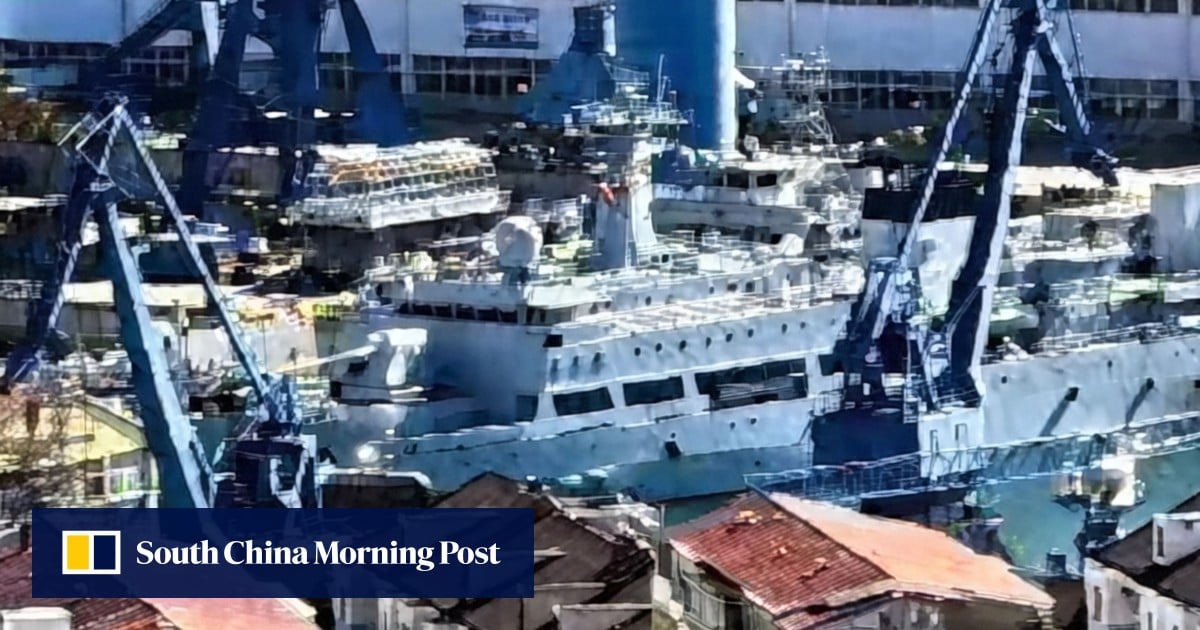 China’s 155mm naval gun seen on test vessel, signalling boost to amphibious landing power