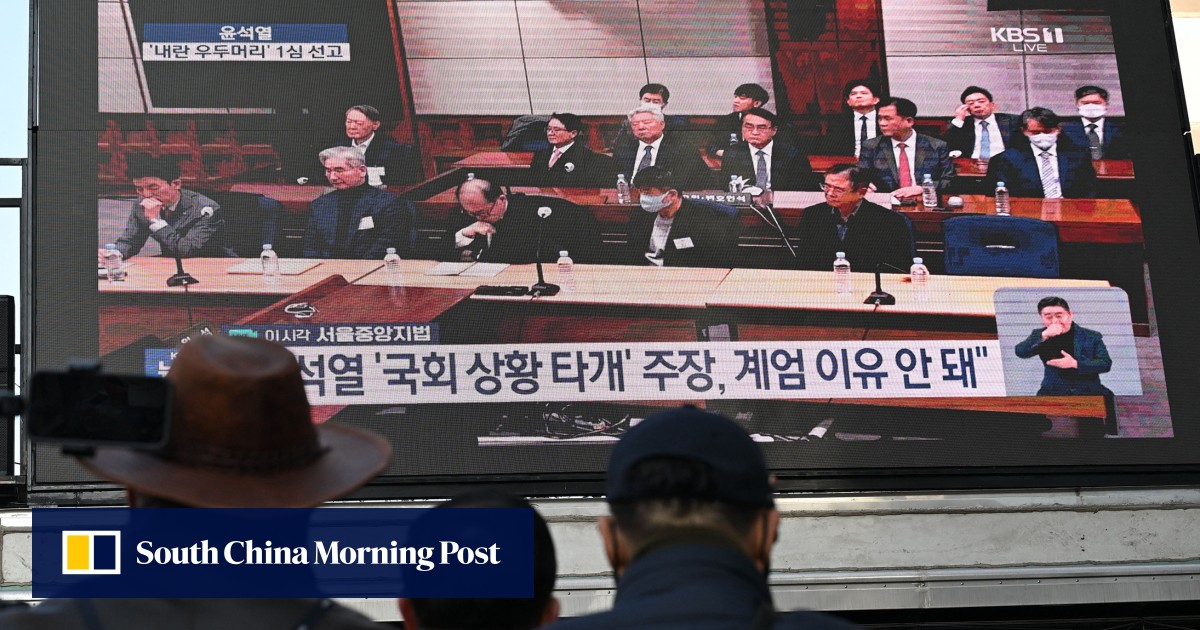 South Korean ex-president Yoon appeals against ‘excessive’ life sentence for insurrection