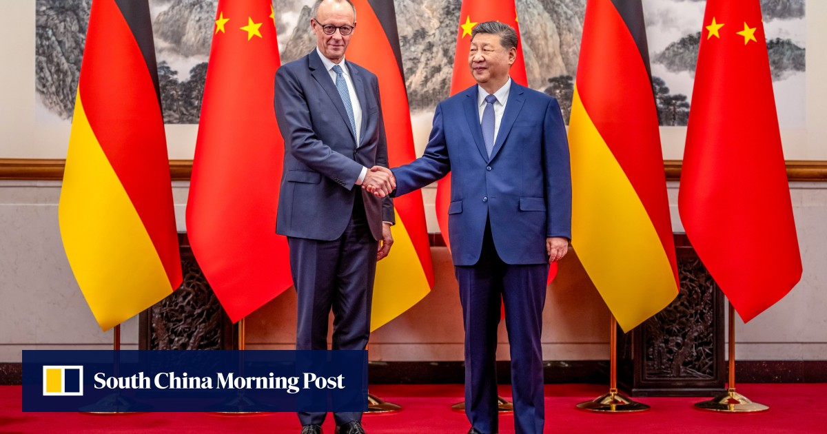 Breaking | In meeting with Merz, Xi urges efforts to advance ties to ‘new levels’