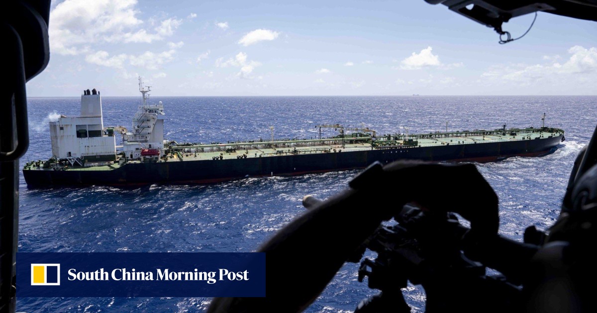 US forces board third Venezuela-linked oil tanker in Indian Ocean