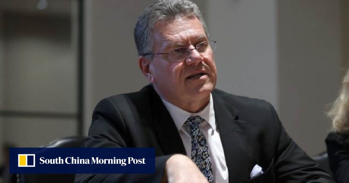 EU too slow to act as China rewrites global trade rules, trade chief Sefcovic warns