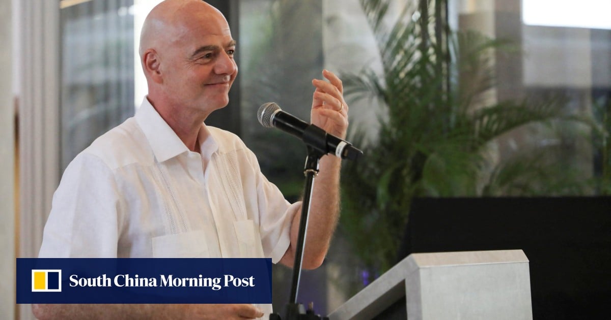 Fifa boss Gianni Infantino ‘very reassured’ about World Cup in Mexico despite violence