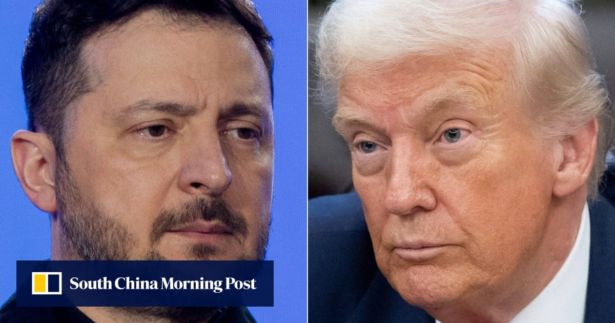 Zelensky speaks with Trump, says Russia talks should lead to leaders’ meeting