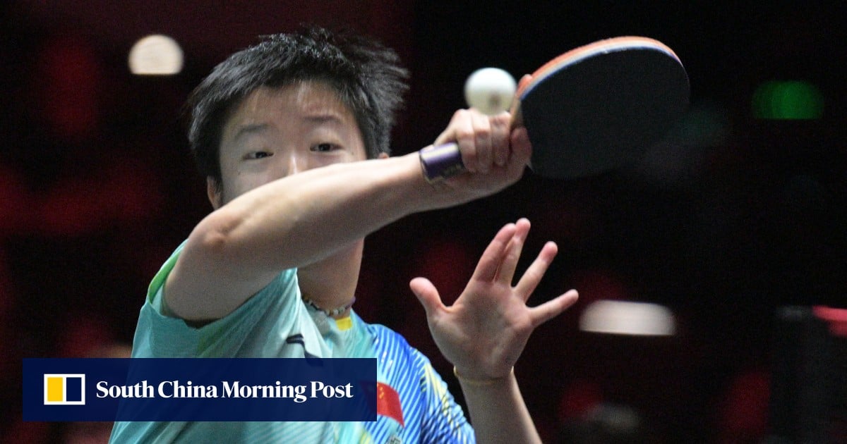 Chinese star Sun Yingsha extends fine start to season with last 8 spot at Singapore Smash