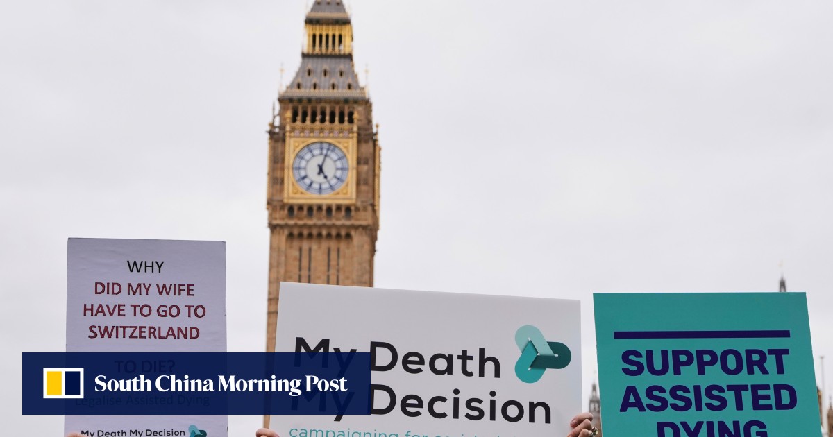 Jersey votes to approve assisted dying as a similar UK bill stalls in House of Lords