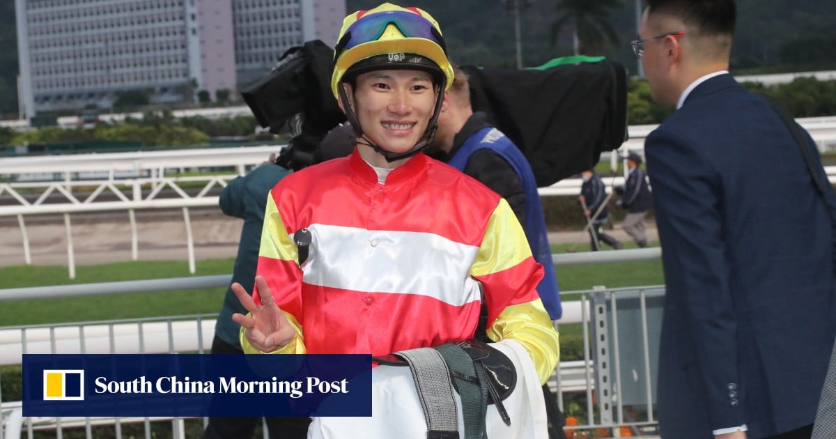 In-form Jerry Chau celebrates 200th Hong Kong win with brilliant treble at Sha Tin
