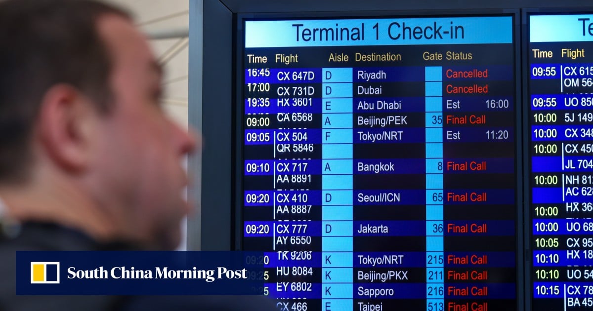 Cathay passengers bemoan refund policies as US, Israel exchange strikes with Iran